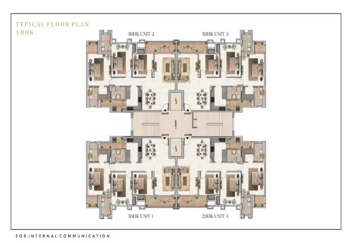 3 BHK Flats in Lucknow